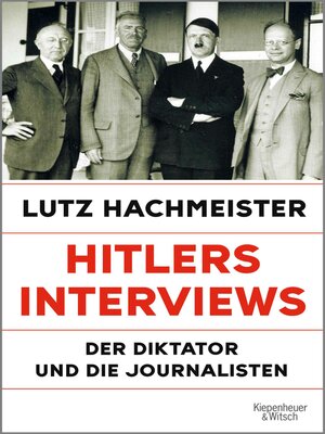 cover image of Hitlers Interviews